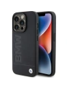 Etui BMW BMHMP15LSLLBK Apple iPhone 15 Pro MagSafe Leather Hot Stamp czarny/black