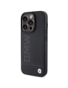 Wholesale BMW BMHMP15LSLLBK Apple iPhone 15 Pro MagSafe Leather Hot Stamp black - BMW506 - {ean13} - Hurt