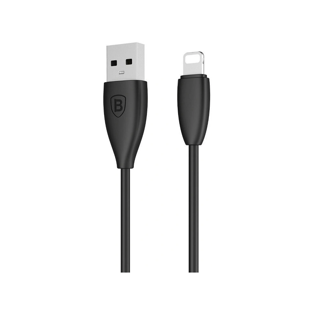 Wholesale Baseus Small Pretty Waist USB-A to Lightning Cable 2A 1.2m Black - BSU279BLK - {ean13} - Hurt