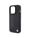 Wholesale BMW BMHMP15LSLLBK Apple iPhone 15 Pro MagSafe Leather Hot Stamp black - BMW506 - {ean13} - Hurt