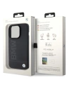 Wholesale BMW BMHMP15LSLLBK Apple iPhone 15 Pro MagSafe Leather Hot Stamp black - BMW506 - {ean13} - Hurt