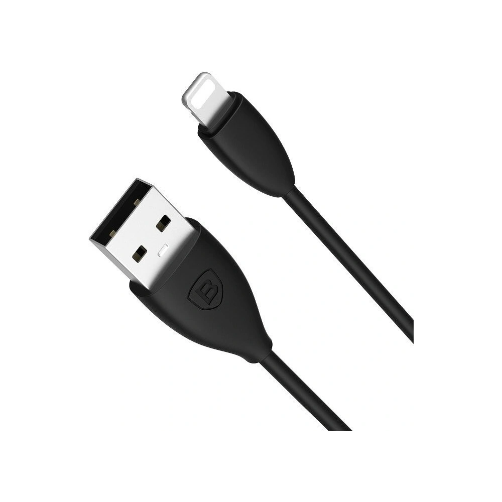 Hurtownia GSM - Kabel Baseus Small Pretty Waist USB do Lightning, 2A, 1,2 metra, czarny - BSU279BLK - {ean13} - Hurt