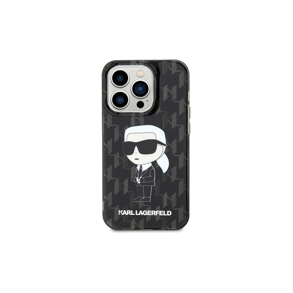 Hurtownia GSM - Etui Karl Lagerfeld KLHCP15LHNKMKLK Apple iPhone 15 Pro hardcase Monogram Ikonik transparent - KLD1649 - {ean13} - Hurt