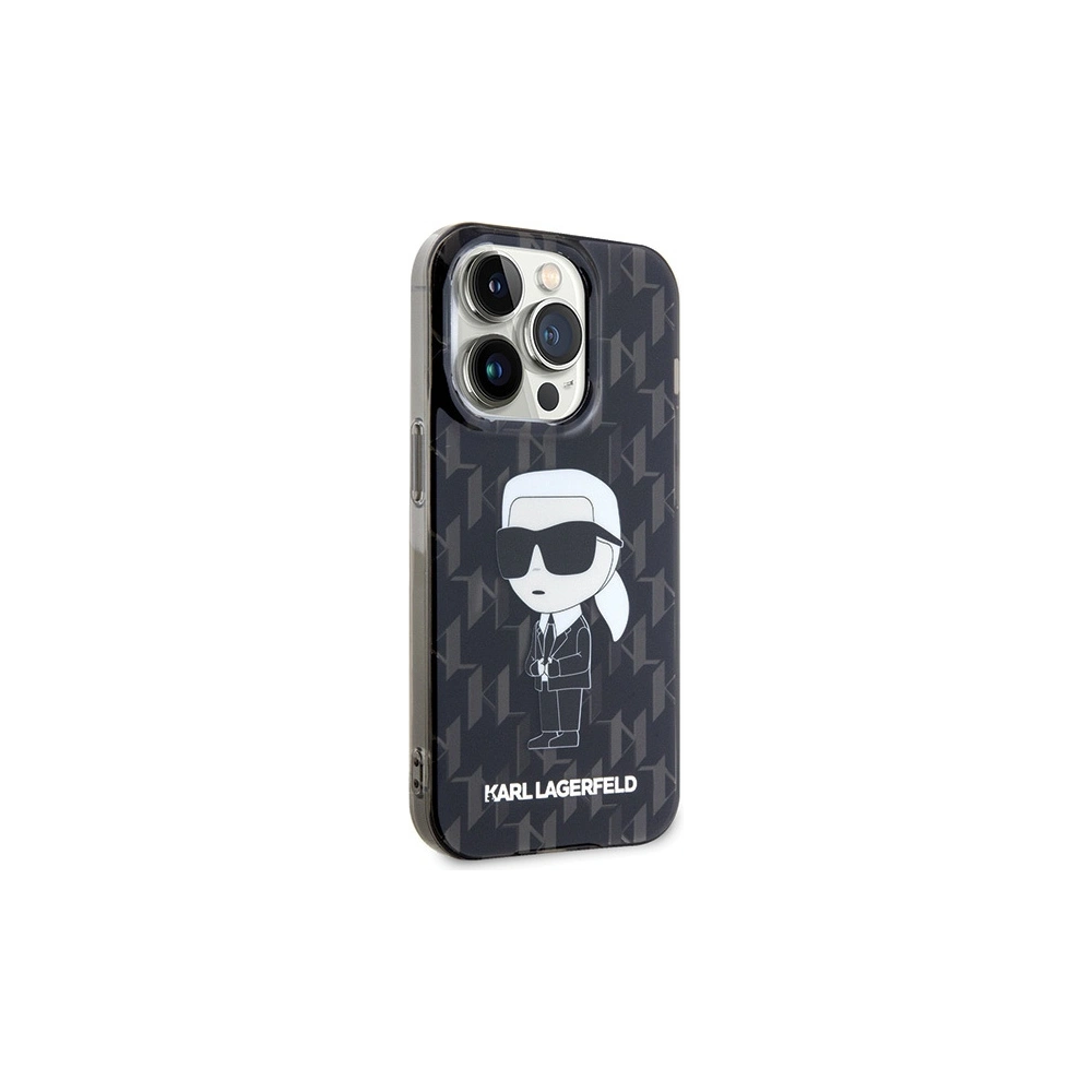 Hurtownia GSM - Etui Karl Lagerfeld KLHCP15LHNKMKLK Apple iPhone 15 Pro hardcase Monogram Ikonik transparent - KLD1649 - {ean13} - Hurt