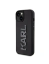 Wholesale Karl Lagerfeld KLHCP15M3DMBKCK Apple iPhone 15 Plus / 14 Plus hardcase 3D Rubber Glitter Logo black - KLD1653 - {ean13} - Hurt