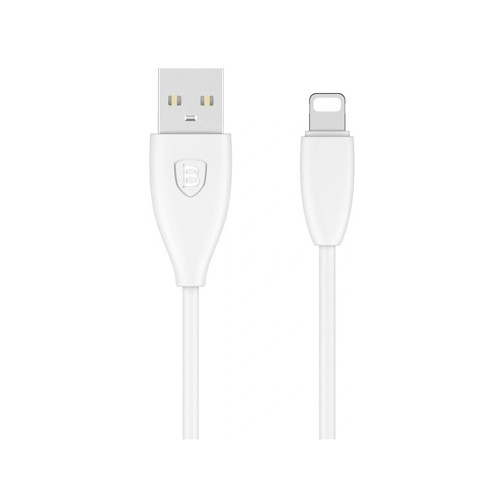 Wholesale Baseus Small Pretty Waist USB-A to Lightning Cable 2A 1.2m White - BSU280WHT - {ean13} - Hurt