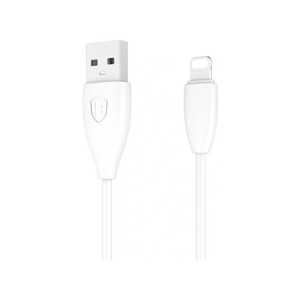 Wholesale Baseus Small Pretty Waist USB-A to Lightning Cable 2A 1.2m White - BSU280WHT - {ean13} - Hurt