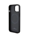 Hurtownia GSM - Etui BMW BMHMP15MSLLBK Apple iPhone 15 Plus / 14 Plus MagSafe bőrtok forróbélyegzett fekete/black - BMW507 - {ean13} - Hurt