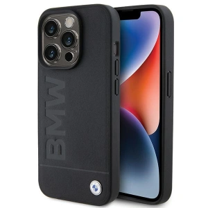 Hurtownia GSM - Etui BMW BMHMP15XSLLBK Apple iPhone 15 Pro Max MagSafe bőrtok fekete/black - BMW508 - {ean13} - Hurt