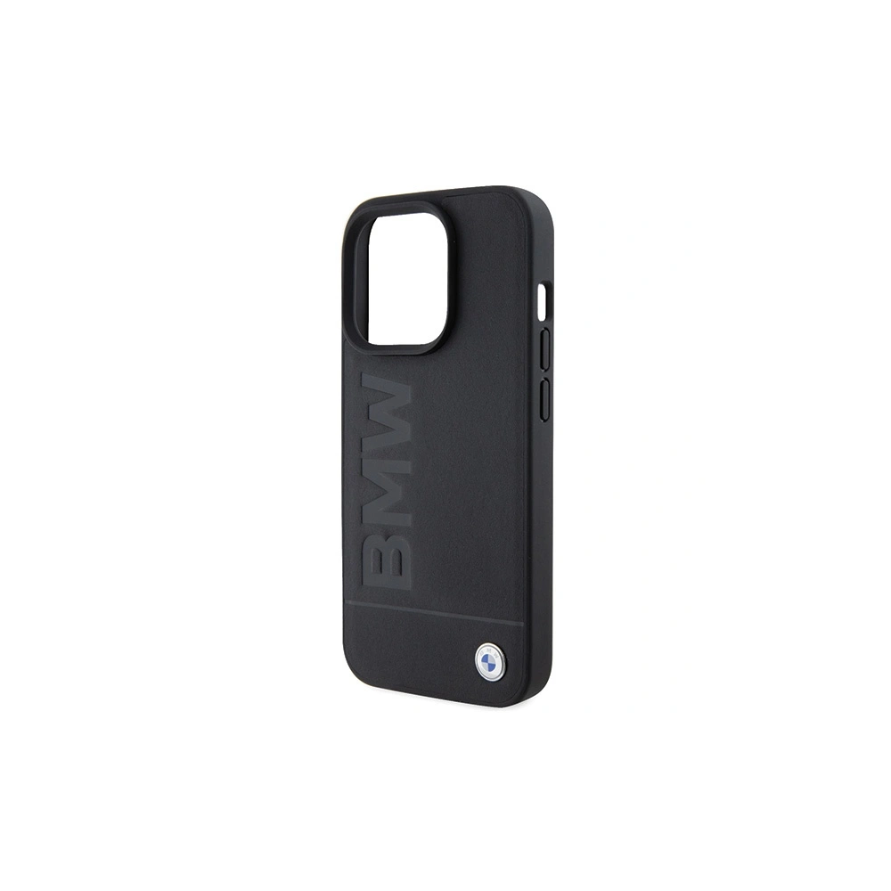 Hurtownia GSM - Etui BMW BMHMP15XSLLBK Apple iPhone 15 Pro Max MagSafe bőrtok fekete/black - BMW508 - {ean13} - Hurt