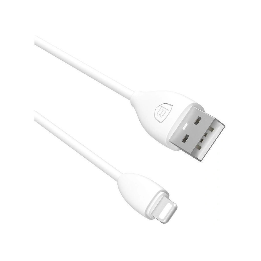 Wholesale Baseus Small Pretty Waist USB-A to Lightning Cable 2A 1.2m White - BSU280WHT - {ean13} - Hurt