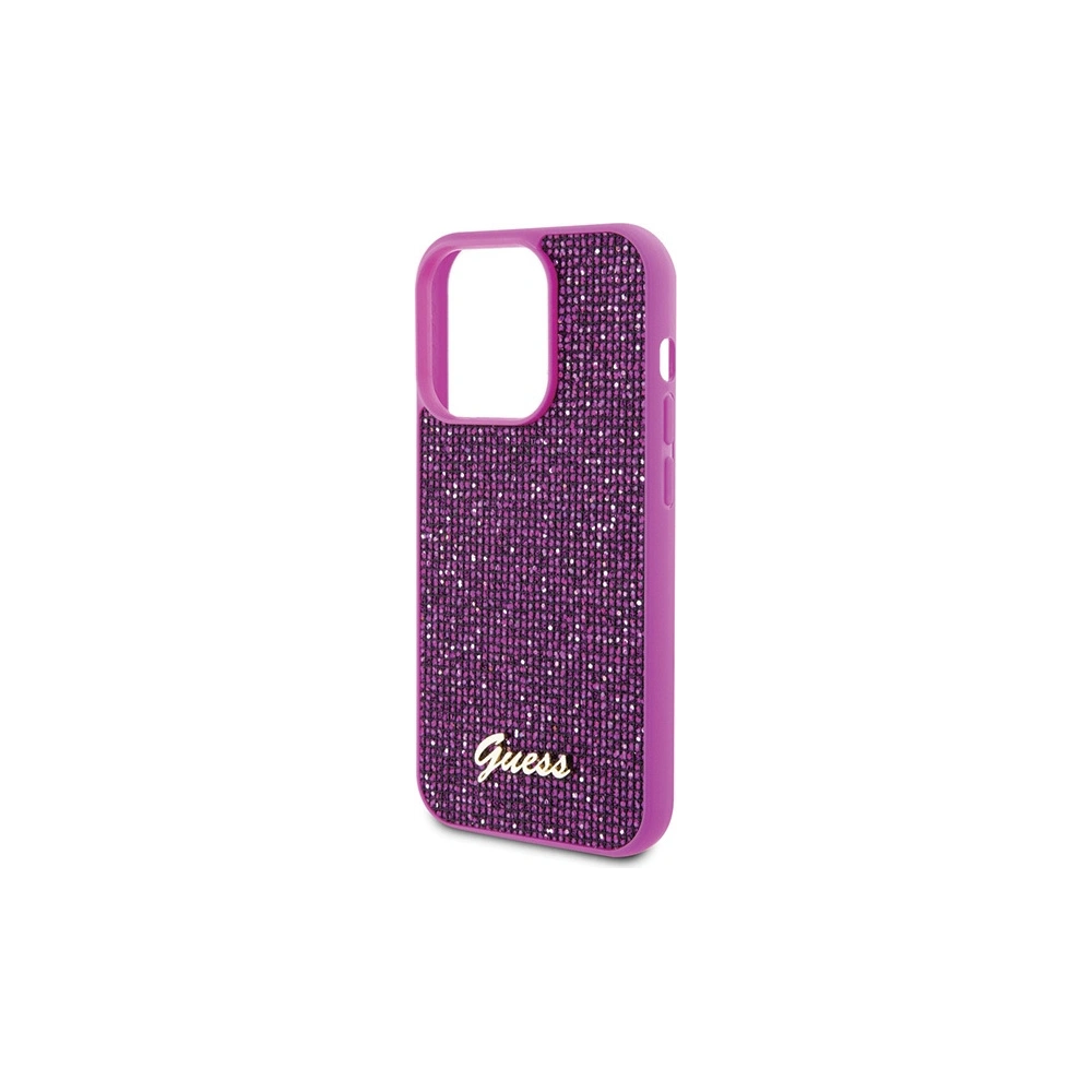 Hurtownia GSM - Etui Guess GUHCP15LPMSDGSF Apple iPhone 15 Pro hardcase Disco Metal Script fucsia/fucsia - GUE2819 - {ean13} - Hurt