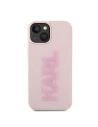 Hurtownia GSM - Etui Karl Lagerfeld KLHCP15M3DMBKCP Apple iPhone 15 Plus / 14 Plus keménytok 3D Gumi Csillogó Logo rózsaszín/pink - KLD1654 - {ean13} - Hurt