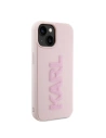 Hurtownia GSM - Etui Karl Lagerfeld KLHCP15M3DMBKCP Apple iPhone 15 Plus / 14 Plus keménytok 3D Gumi Csillogó Logo rózsaszín/pink - KLD1654 - {ean13} - Hurt