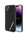 Etui Karl Lagerfeld KLHCP15M3DMKRLK Apple iPhone 15 Plus / 14 Plus kemény tok 3D gumi többszörös logó fekete/black