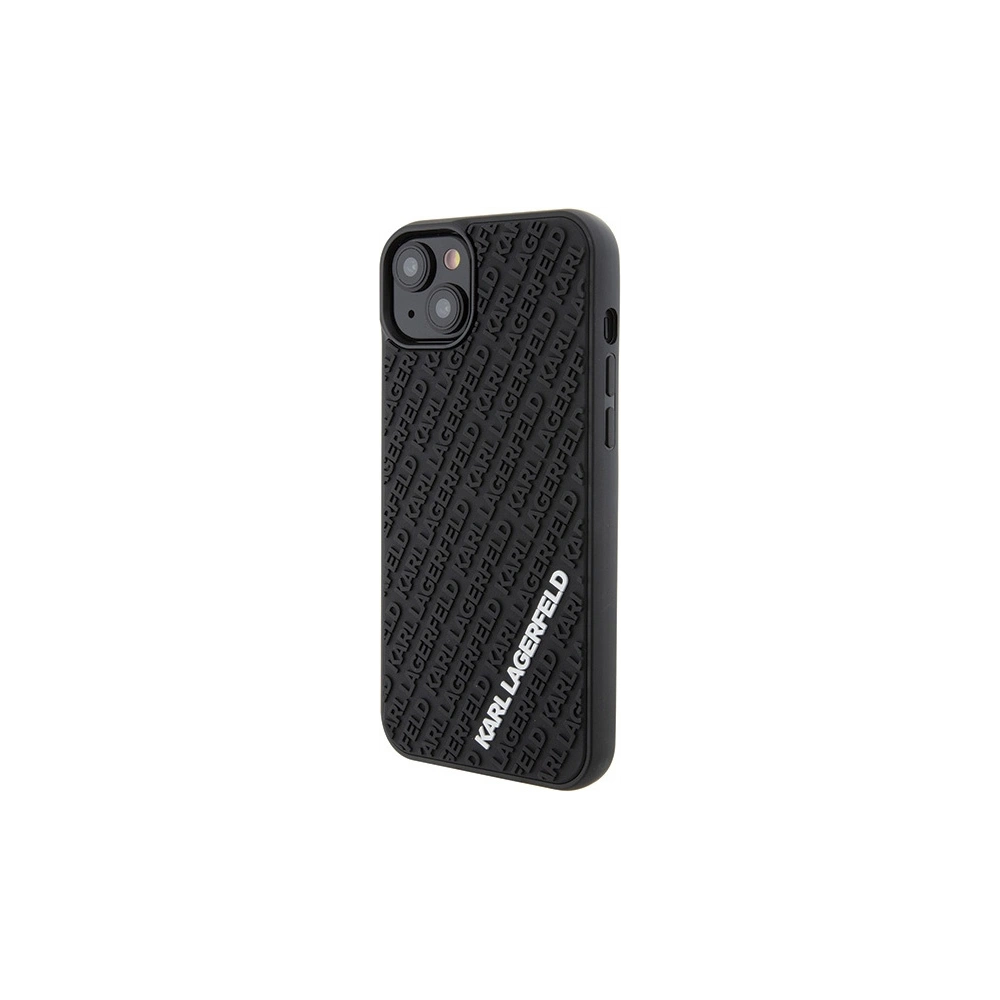 Hurtownia GSM - Etui Karl Lagerfeld KLHCP15M3DMKRLK Apple iPhone 15 Plus / 14 Plus hardcase 3D Rubber Multi Logo negru/black - KLD1655 - {ean13} - Hurt