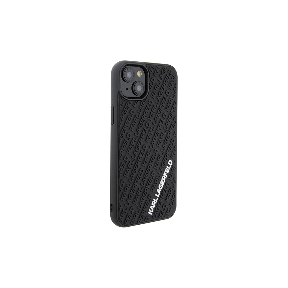 Hurtownia GSM - Etui Karl Lagerfeld KLHCP15M3DMKRLK Apple iPhone 15 Plus / 14 Plus kemény tok 3D gumi többszörös logó fekete/black - KLD1655 - {ean13} - Hurt
