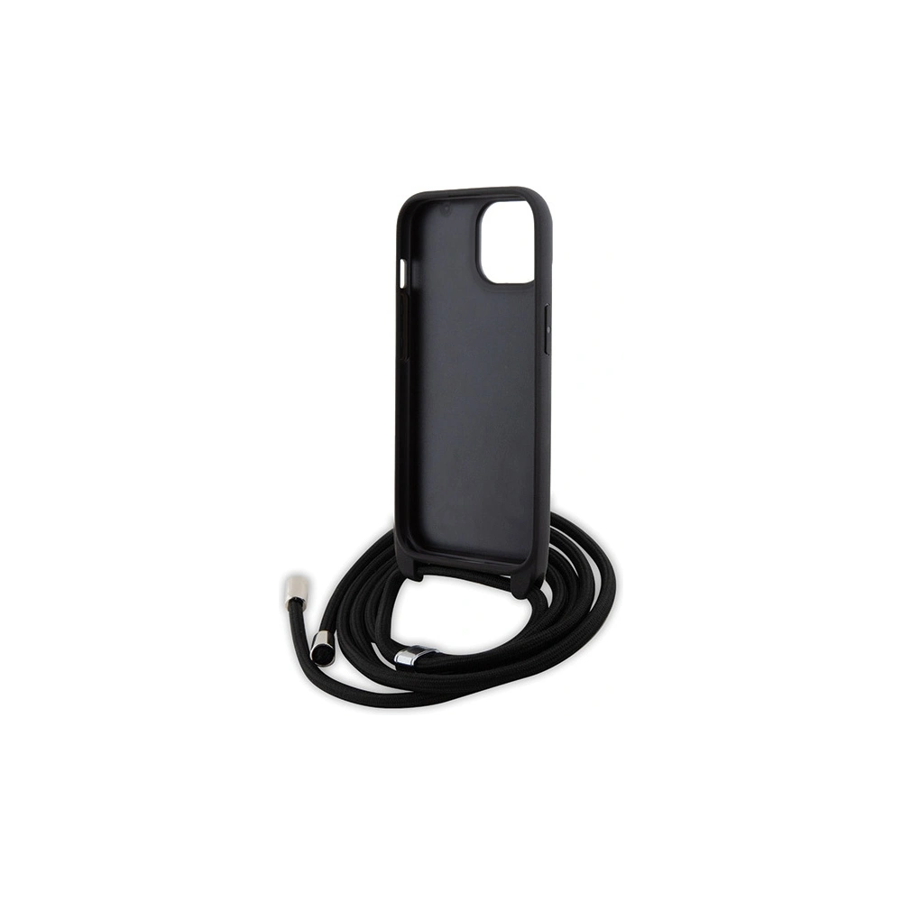 Hurtownia GSM - Etui Karl Lagerfeld KLHCP15MSAKCPSK Apple iPhone 15 Plus / 14 Plus hardcase Crossbody Saffiano Metal Pin Karl & Choupette czarny/black - KLD1656 - {ean13} - Hurt