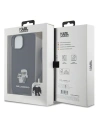 Hurtownia GSM - Case Karl Lagerfeld KLHCP15MSAKCPSK Apple iPhone 15 Plus / 14 Plus Hardcase Crossbody Saffiano Metal Pin Karl & Choupette schwarz/black - KLD1656 - {ean13} - Hurt
