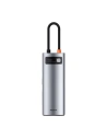 Hurtownia GSM - Adaptér Baseus Gleam hub 7v1 USB-C na 1x HDMI4K 60Hz+3xUSB3.0+1xPD+1xSD/TF (šedý) - BSU4560 - {ean13} - Hurt