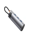 Hurtownia GSM - Adaptér Baseus Gleam hub 7v1 USB-C na 1x HDMI4K 60Hz+3xUSB3.0+1xPD+1xSD/TF (šedý) - BSU4560 - {ean13} - Hurt