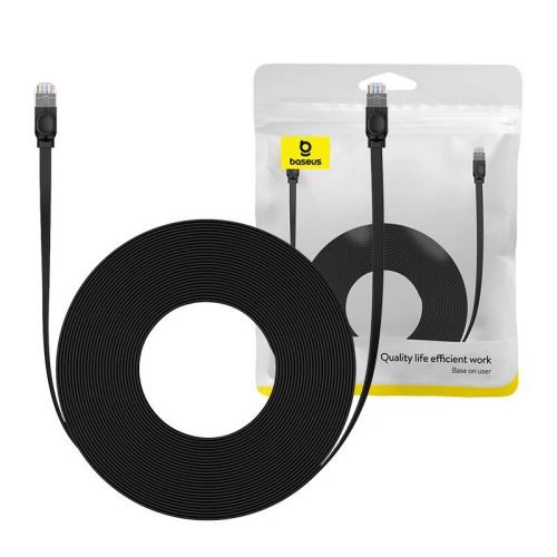 Kabel sieciowy Baseus Ethernet CAT6 20m (czarny)