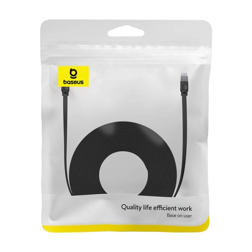 Kabel sieciowy Baseus Ethernet CAT6 20m (czarny)