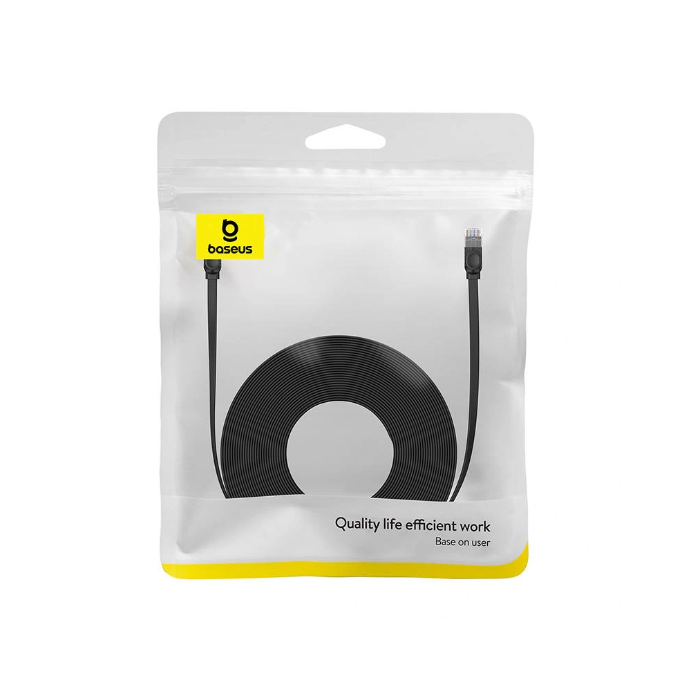 Hurtownia GSM - Hálózati kábel Baseus Ethernet CAT6 20m (fekete) - BSU4561 - {ean13} - Hurt