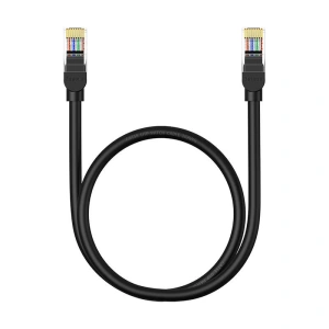 Hurtownia GSM - Hálózati kábel Baseus Ethernet CAT5 0,5m (fekete) - BSU4562 - {ean13} - Hurt