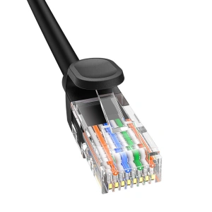 Hurtownia GSM - Hálózati kábel Baseus Ethernet CAT5 0,5m (fekete) - BSU4562 - {ean13} - Hurt