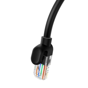 Hurtownia GSM - Hálózati kábel Baseus Ethernet CAT5 0,5m (fekete) - BSU4562 - {ean13} - Hurt