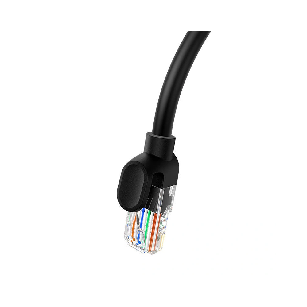 Hurtownia GSM - Hálózati kábel Baseus Ethernet CAT5 0,5m (fekete) - BSU4562 - {ean13} - Hurt