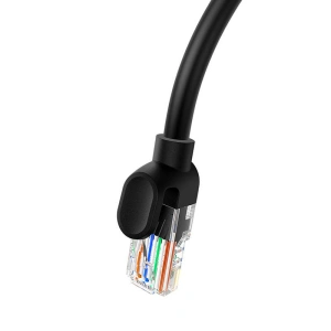 Hurtownia GSM - Hálózati kábel Baseus Ethernet CAT5 1m (fekete) - BSU4563 - {ean13} - Hurt