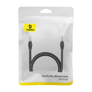 Hurtownia GSM - Hálózati kábel Baseus Ethernet CAT5 1,5m (fekete) - BSU4564 - {ean13} - Hurt