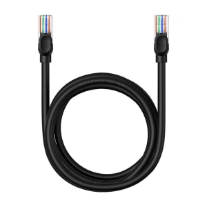 Hurtownia GSM - Hálózati kábel Baseus Ethernet CAT5 2m (fekete) - BSU4565 - {ean13} - Hurt