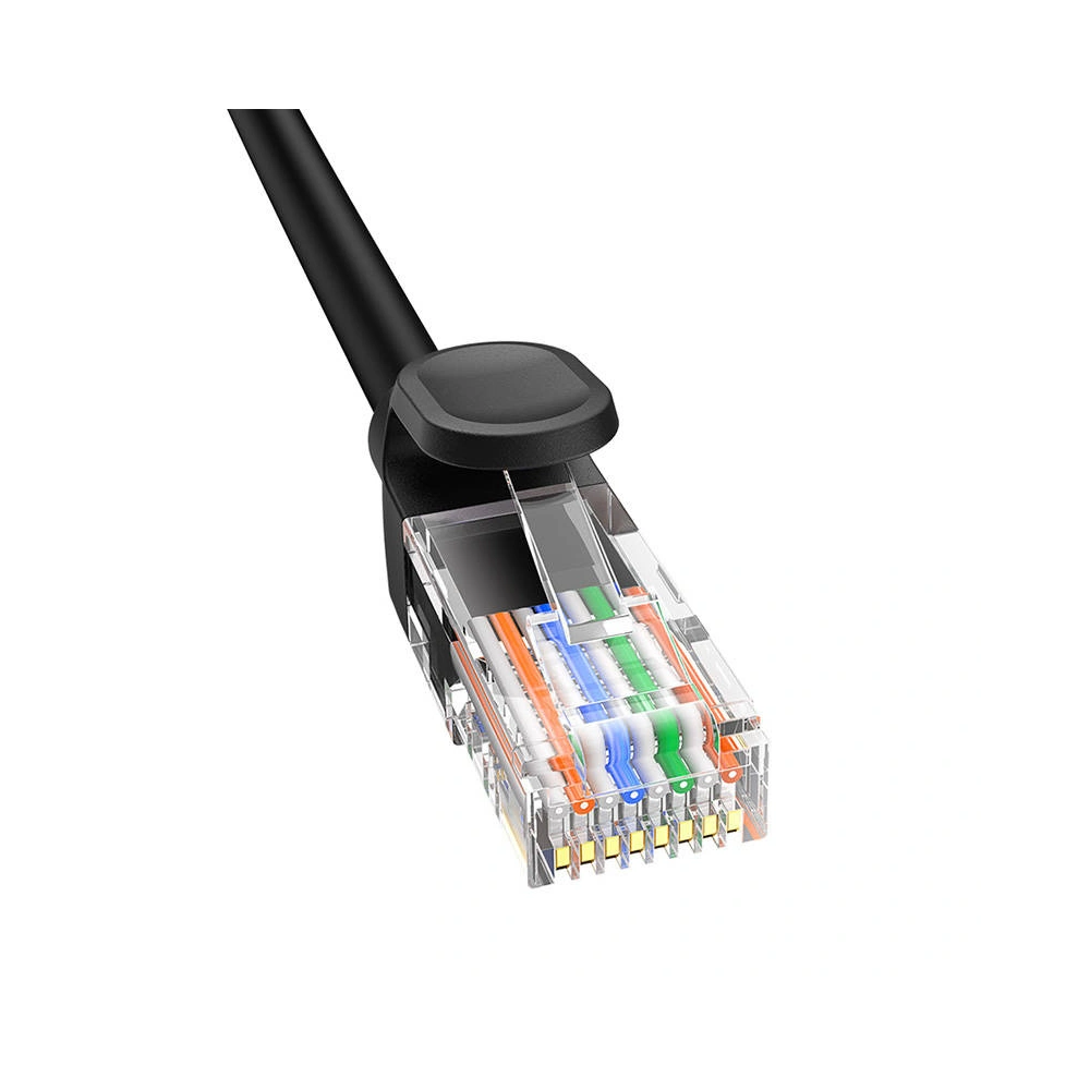 Hurtownia GSM - Hálózati kábel Baseus Ethernet CAT5 2m (fekete) - BSU4565 - {ean13} - Hurt