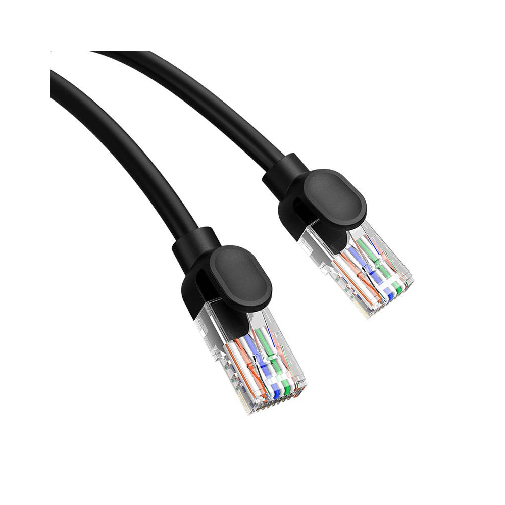 Hurtownia GSM - Hálózati kábel Baseus Ethernet CAT5 2m (fekete) - BSU4565 - {ean13} - Hurt