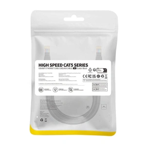 Hurtownia GSM - Hálózati kábel Baseus Ethernet CAT5 2m (fekete) - BSU4565 - {ean13} - Hurt