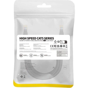 Hurtownia GSM - Hálózati kábel Baseus Ethernet CAT5 3m (fekete) - BSU4566 - {ean13} - Hurt