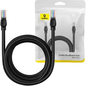 Hurtownia GSM - Cablul de rețea Baseus Ethernet CAT5 5m (negru) - BSU4567 - {ean13} - Hurt