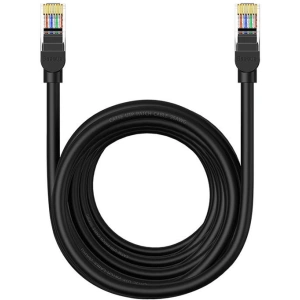 Hurtownia GSM - Hálózati kábel Baseus Ethernet CAT5 8m (fekete) - BSU4568 - {ean13} - Hurt