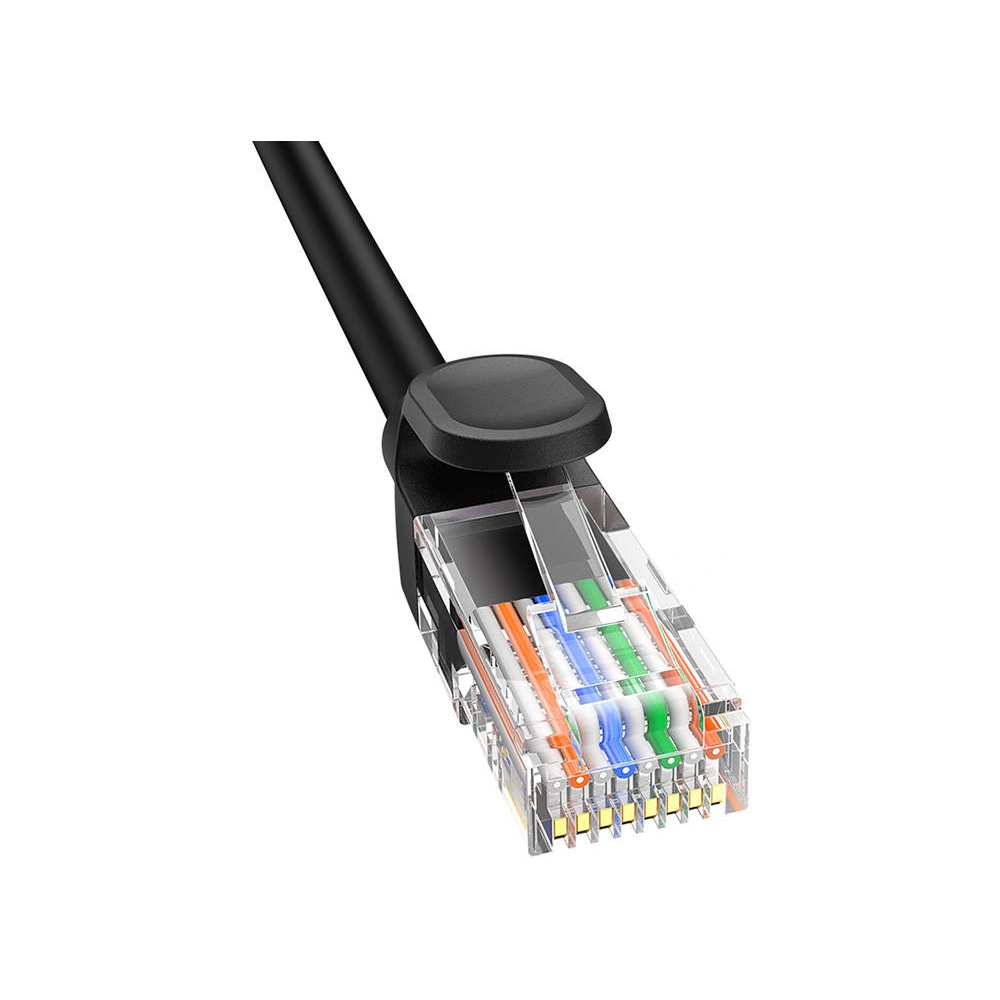 Hurtownia GSM - Hálózati kábel Baseus Ethernet CAT5 8m (fekete) - BSU4568 - {ean13} - Hurt