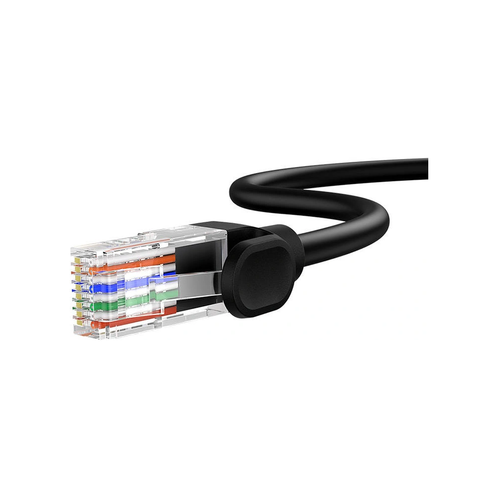Hurtownia GSM - Hálózati kábel Baseus Ethernet CAT5 8m (fekete) - BSU4568 - {ean13} - Hurt