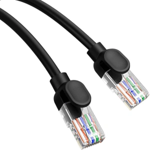 Hurtownia GSM - Hálózati kábel Baseus Ethernet CAT5 8m (fekete) - BSU4568 - {ean13} - Hurt