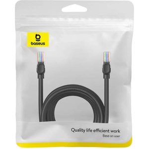 Hurtownia GSM - Hálózati kábel Baseus Ethernet CAT5 8m (fekete) - BSU4568 - {ean13} - Hurt