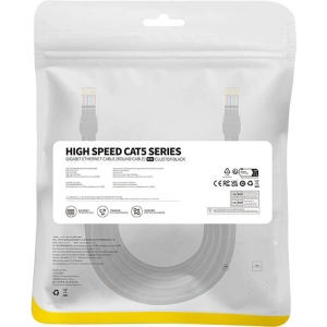 Hurtownia GSM - Hálózati kábel Baseus Ethernet CAT5 8m (fekete) - BSU4568 - {ean13} - Hurt
