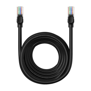 Hurtownia GSM - Hálózati kábel Baseus Ethernet CAT5 10m (fekete) - BSU4569 - {ean13} - Hurt