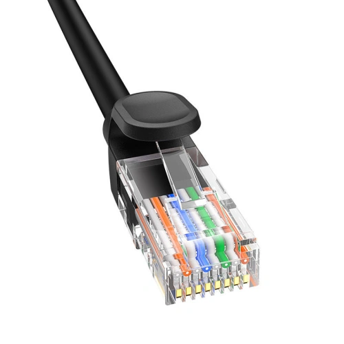 Kabel sieciowy Baseus Ethernet CAT5 10m (czarny)