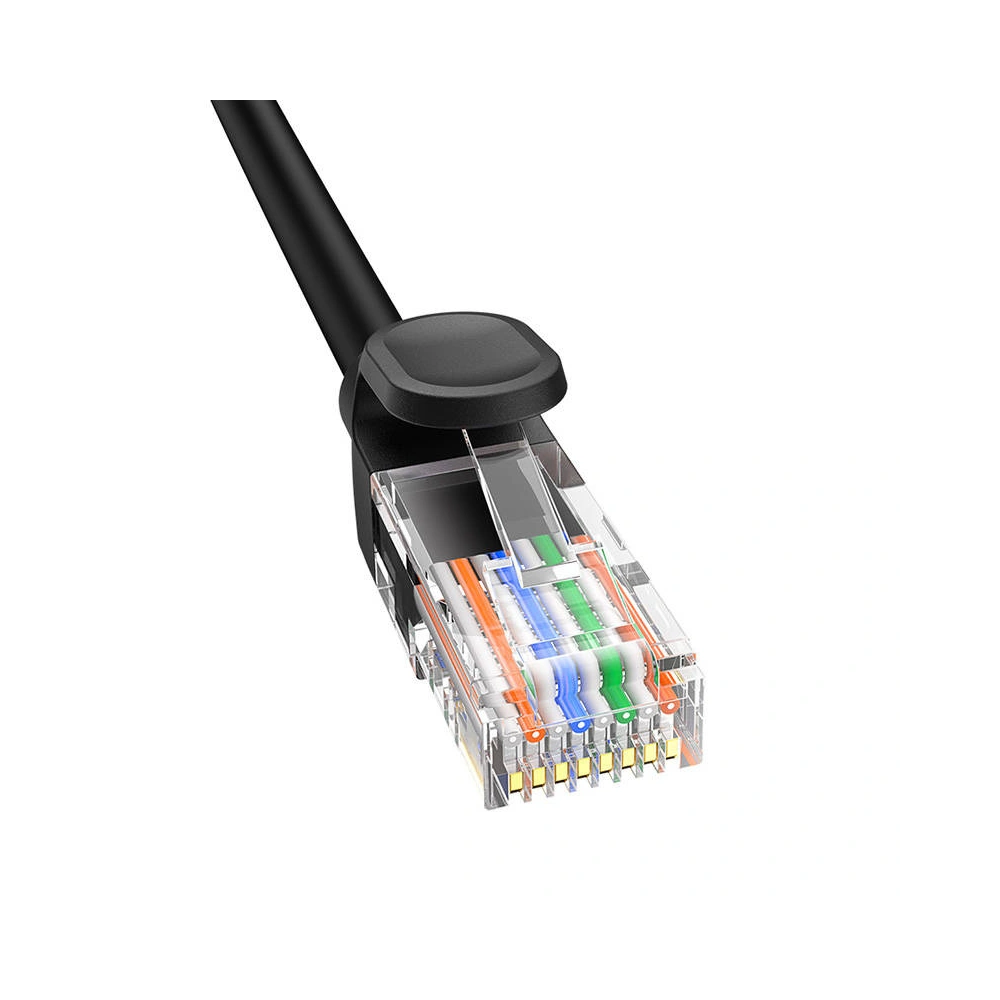 Hurtownia GSM - Cablul de rețea Baseus Ethernet CAT5 10m (negru) - BSU4569 - {ean13} - Hurt