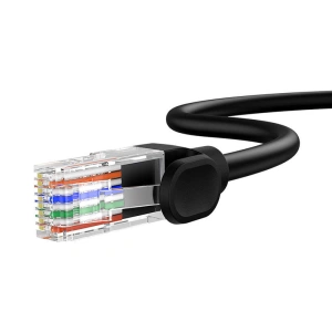 Hurtownia GSM - Hálózati kábel Baseus Ethernet CAT5 10m (fekete) - BSU4569 - {ean13} - Hurt